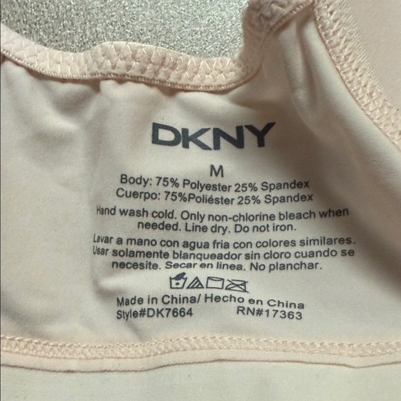 DKNY Women's Light Pink Bra M - Picture 2 of 4